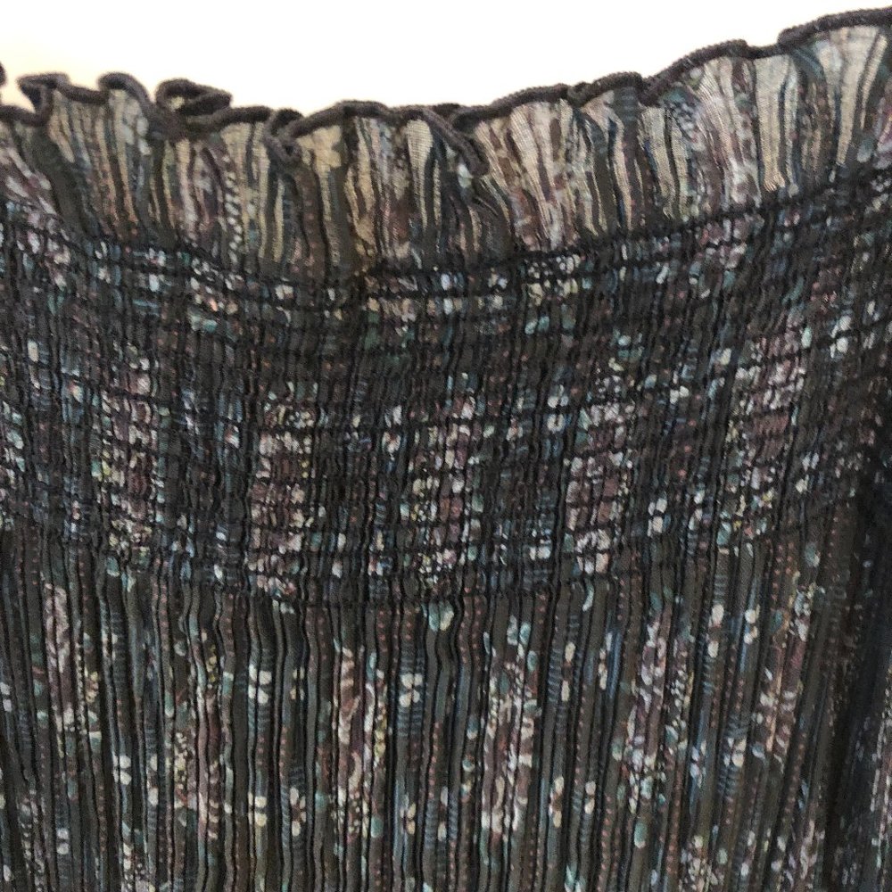 Spaghetti Strap Accordion-Pleated Dress w/ Jacket PRICED TO SELL - Picture 11 of 14
